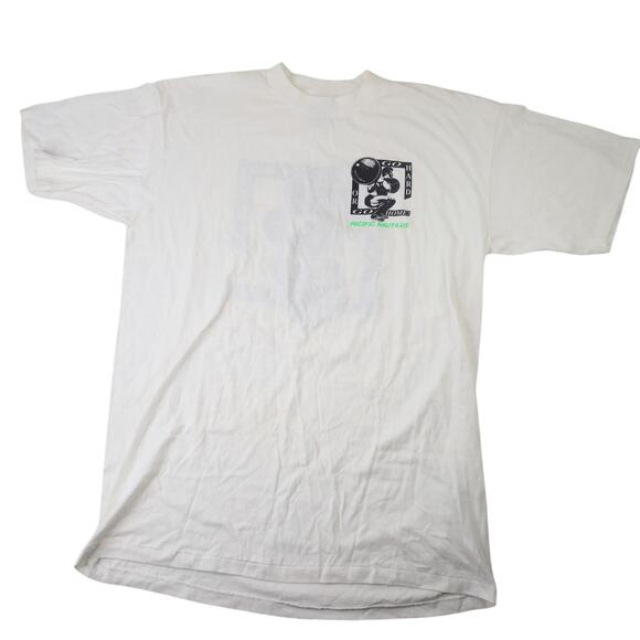 Vintage 90s "Go Hard or Go Home" Graphic Body Building T Shirt - Picture 2 of 10